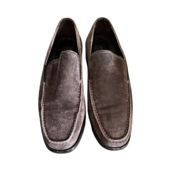 To Boot NY Charcoal Gray Suede Loafers. Size 7. - Picture 2 of 6